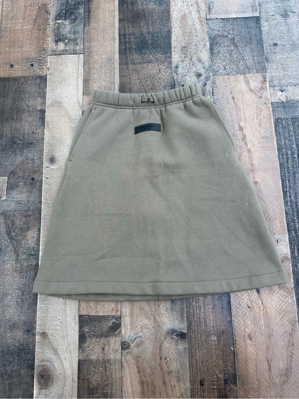 Fear of God Essentials Taupe Sweat Skirt Brand New With Tags Size 8